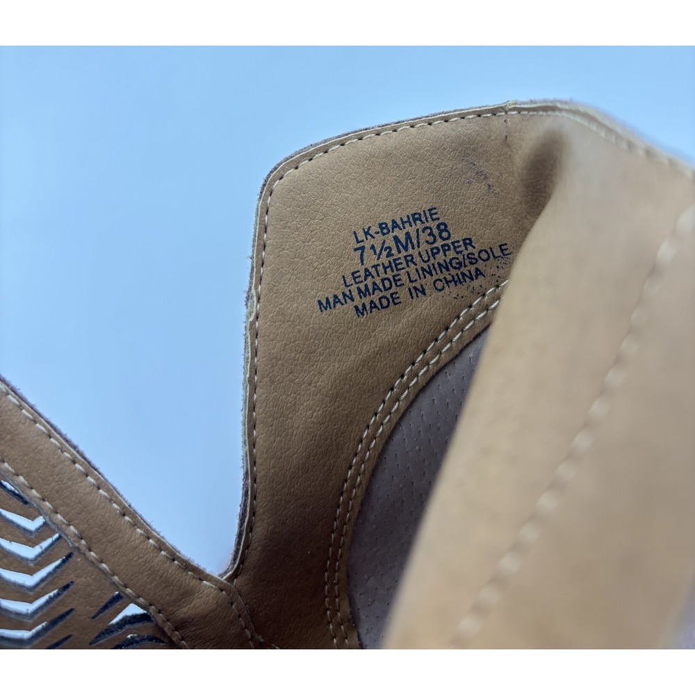 NEW Lucky Brand LK-Bahrie Oiled Suede Dusty Rose Bootie Women's Size 7.5 - Picture 11 of 11